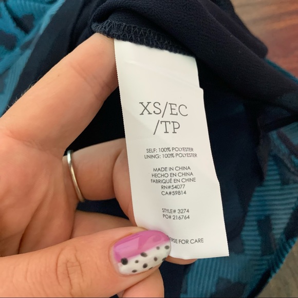 Cabi | Foulard Top Blue Size XS - Picture 7 of 13